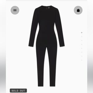 KHY brand, black, full body suit, size M